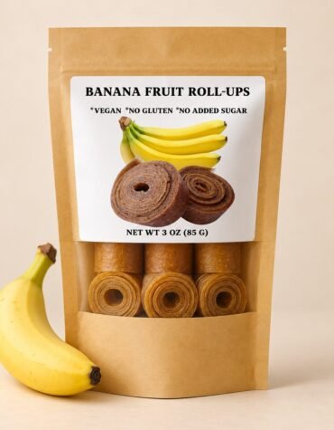 Banana Fruit Rolls — 3 oz (85 g)