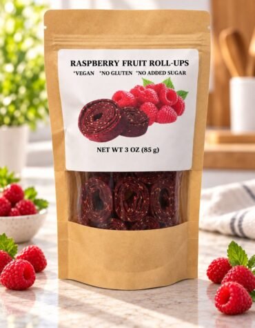 Raspberry Fruit Rolls — 3 oz (85 g)
