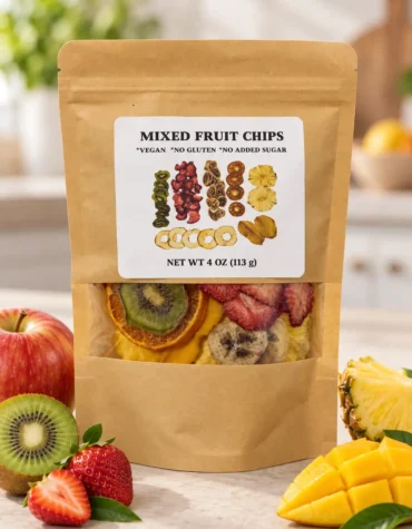 Mixed Fruit Chips — 4 oz (113 g)