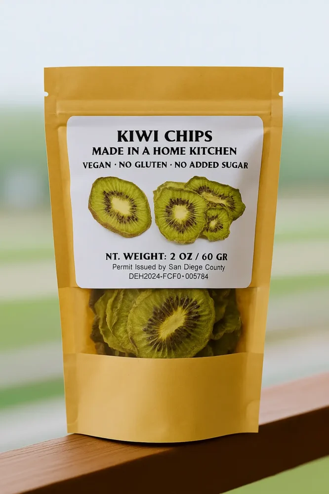 Kiwi chips 2oz/60gr - $15.99