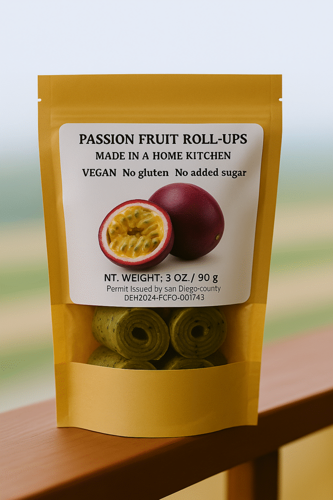 Passion Fruit Roll-Ups