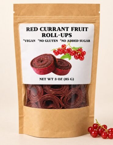 Red Currant Fruit Rolls — 3 oz (85 g)