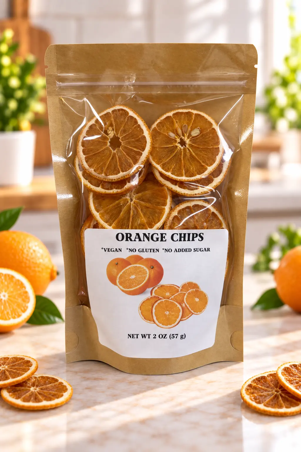 Orange Chips pouch — 2 oz (57 g)