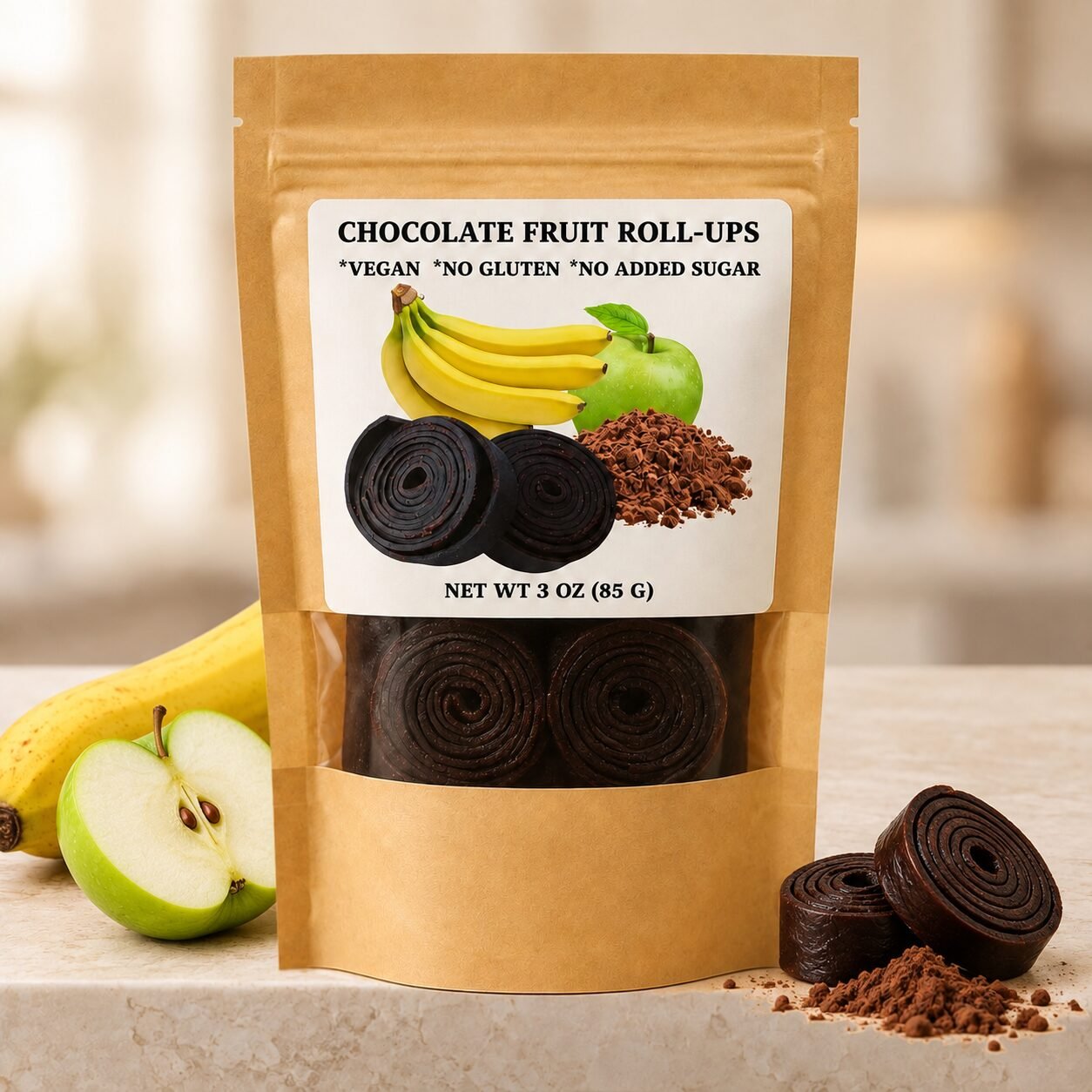 Chocolate Fruit Rolls