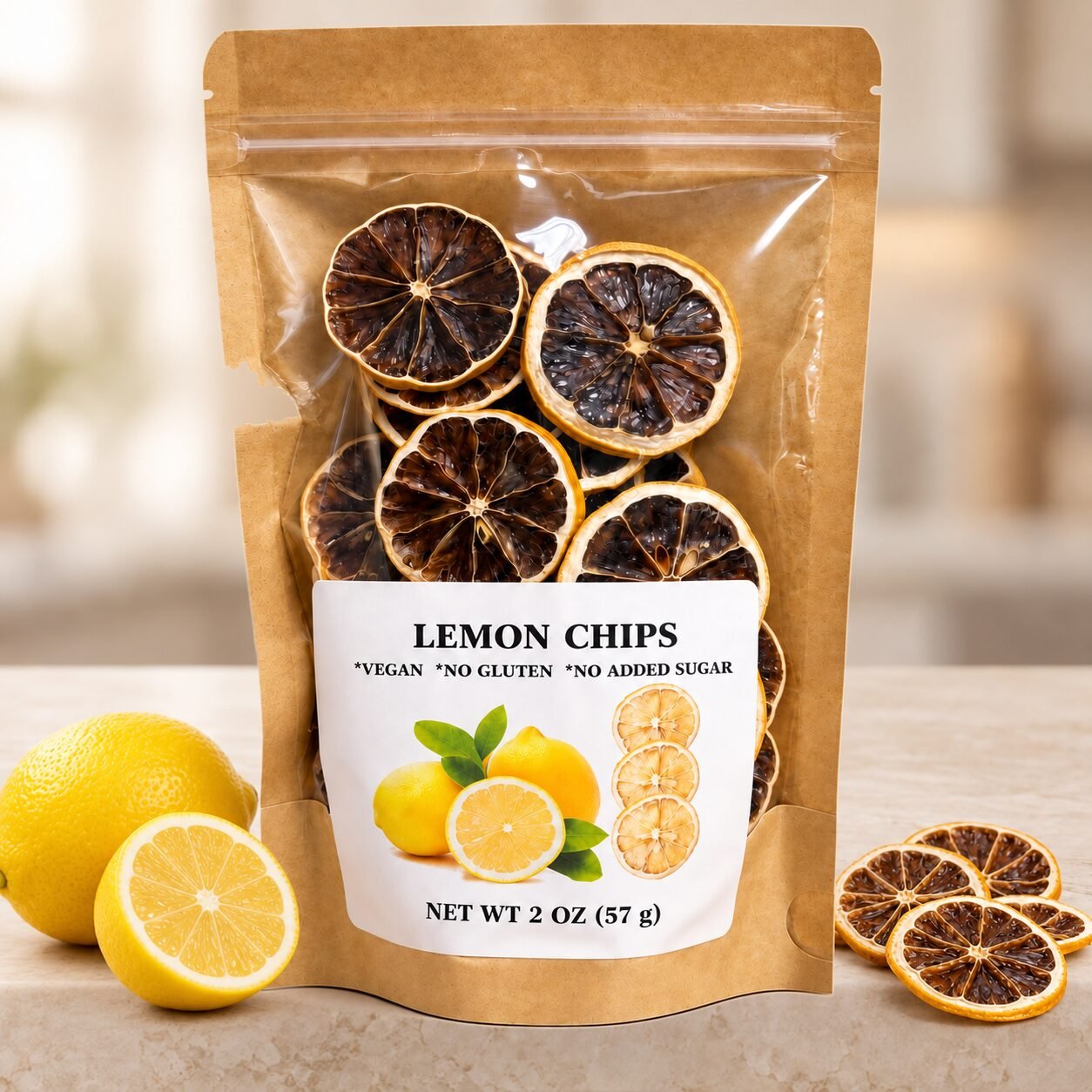 Lemon Chips — 2 oz (57 g)