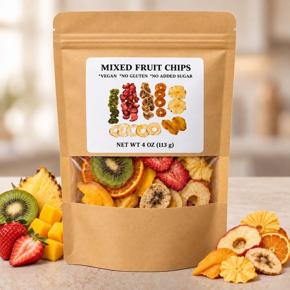 Mixed Fruit Chips — 4 oz (113 g)
