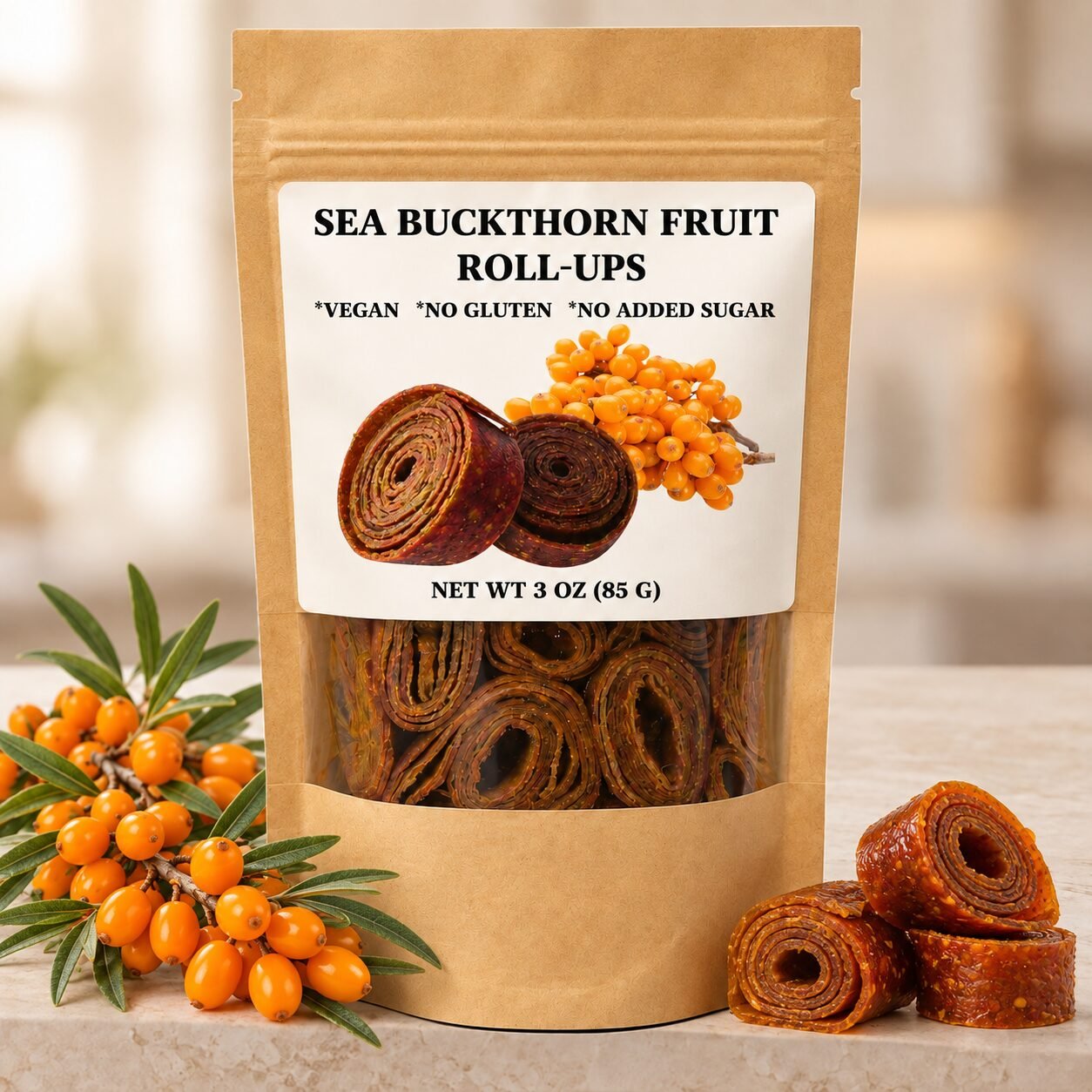 Sea Buckthorn Fruit Rolls