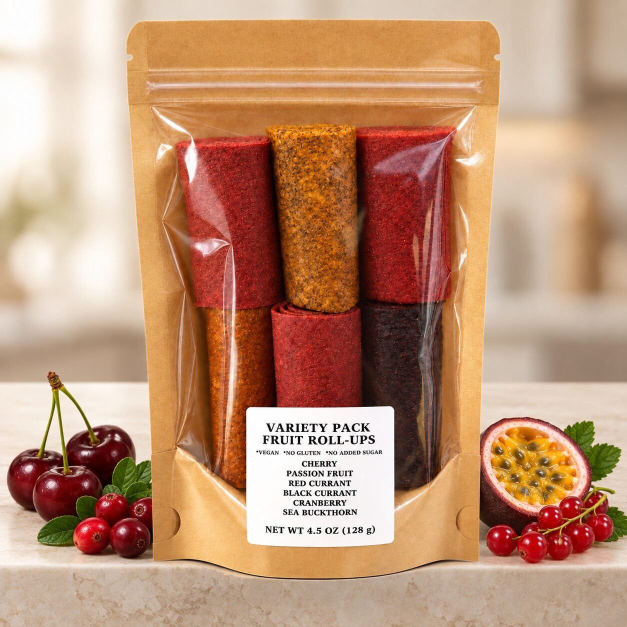 Sour Fruit Rolls Variety Pack — 4.5 oz (128 g)