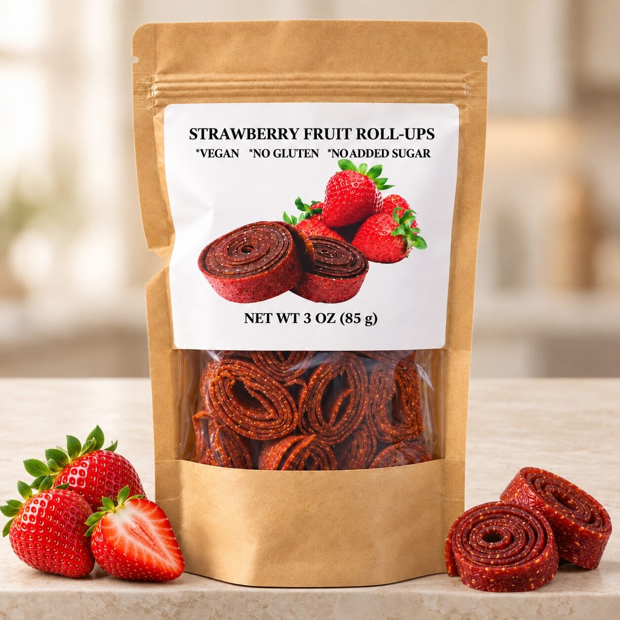 Strawberry Fruit Rolls