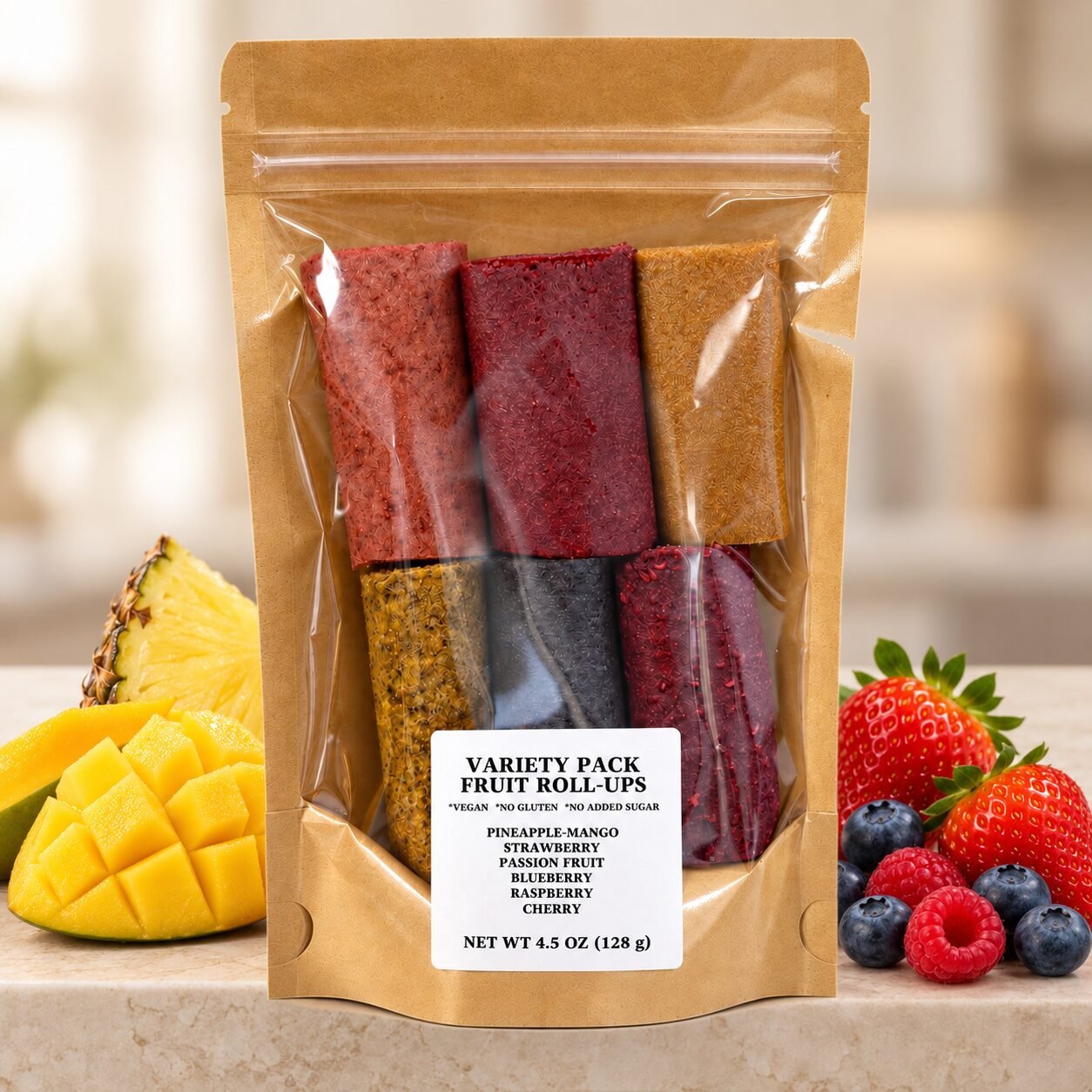 Sweet Fruit Rolls Variety Pack — 4.5 oz (128 g)
